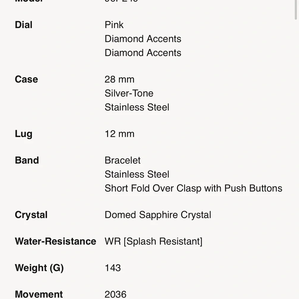 Bulova Women's Watch with Pink Dial and Silver Band - Picture 7 of 8